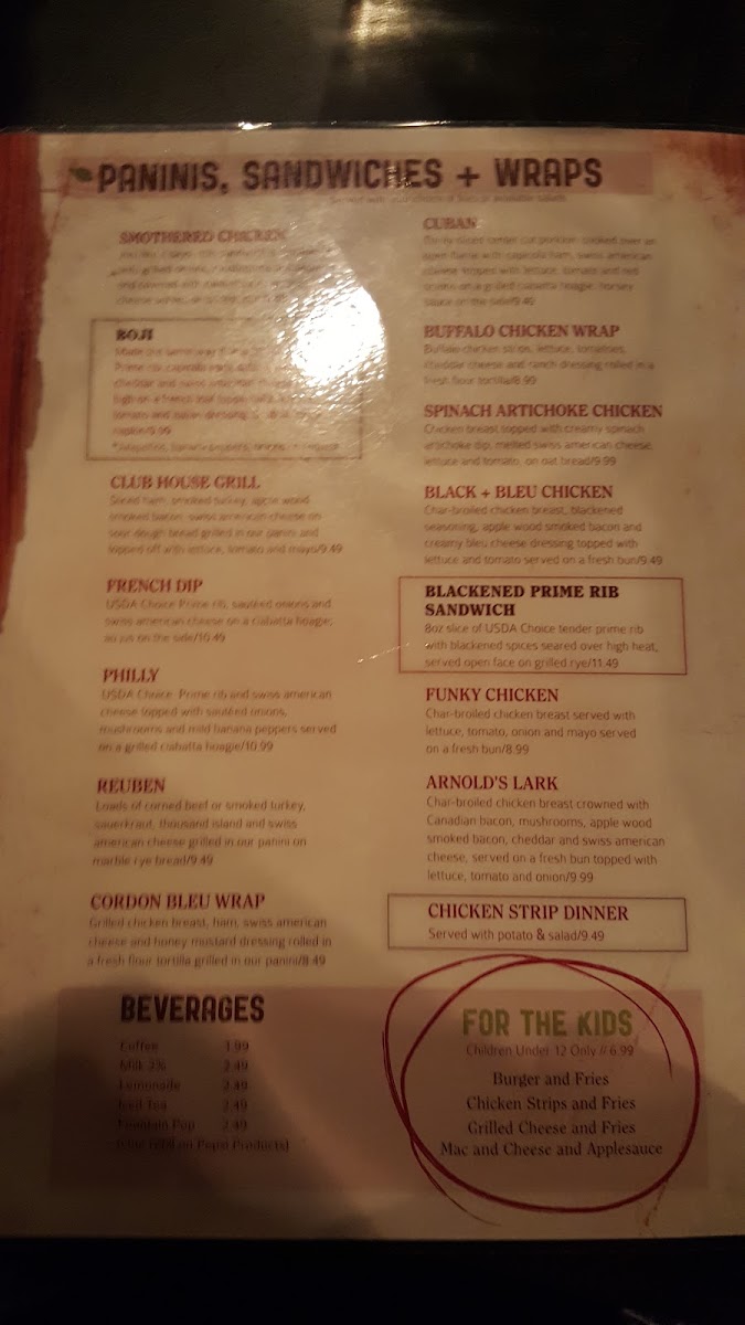 Menu Mother Nature's Restaurant-6