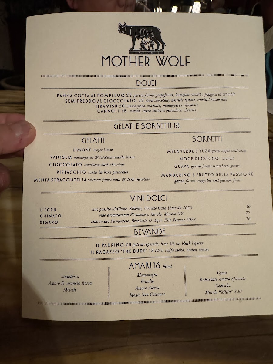 Menu Mother Wolf-1