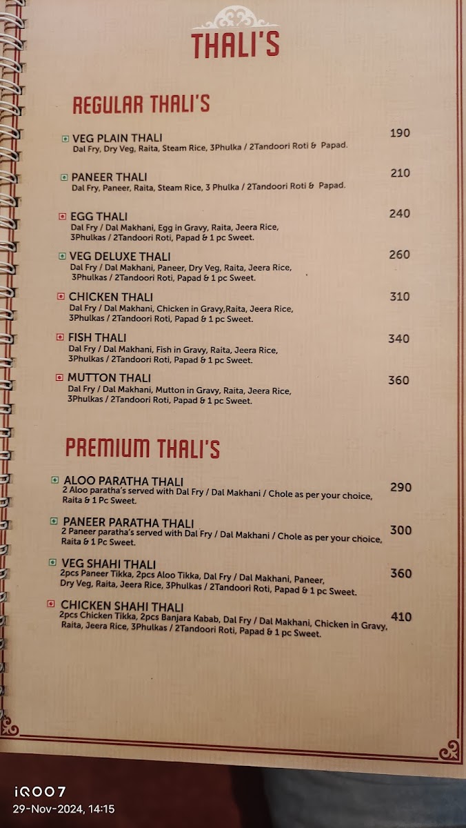 Menu Mother's Kitchen (Restaurant & Catering Services)-4
