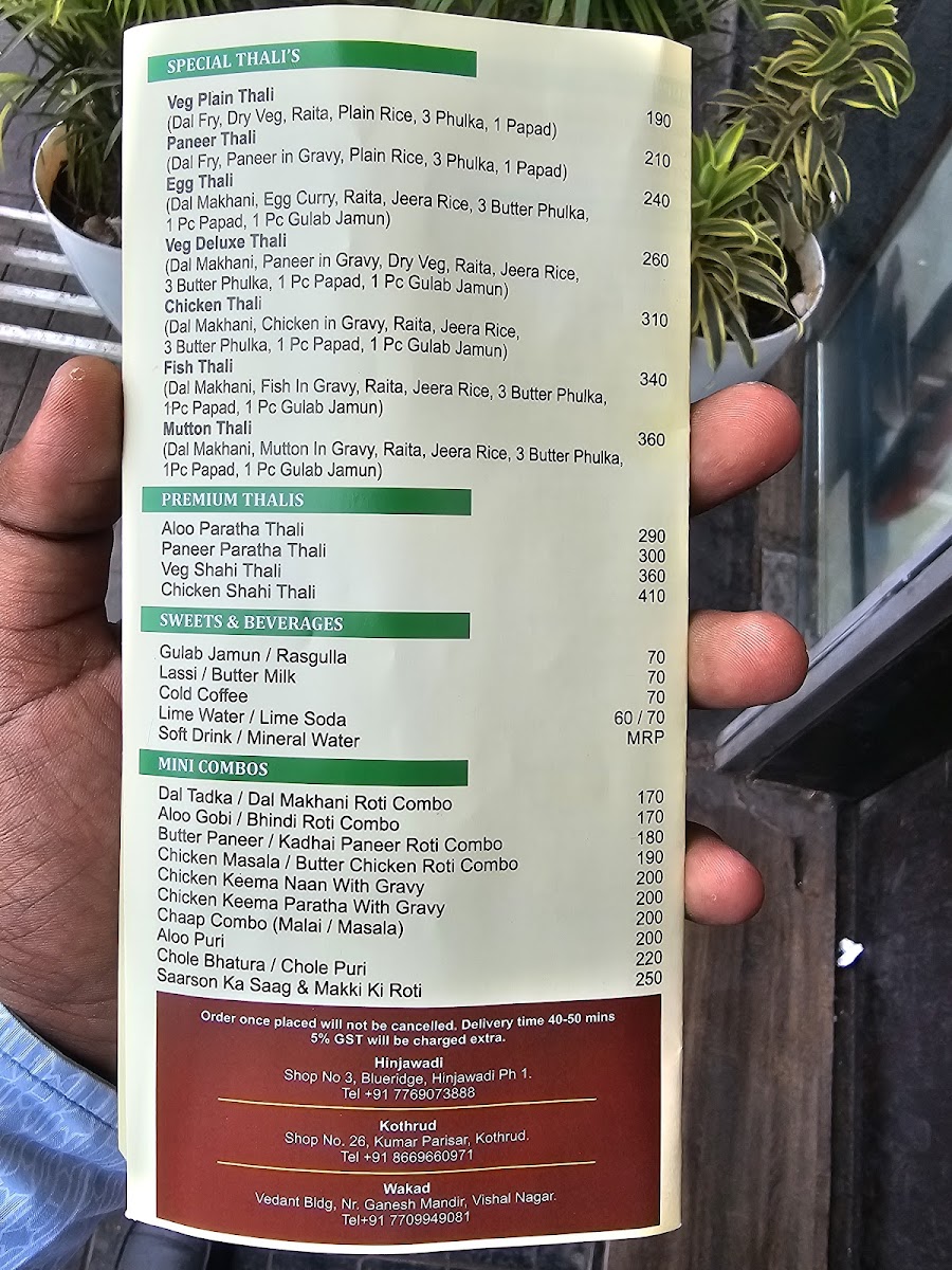 Menu Mother's Kitchen (Restaurant & Catering Services)-7
