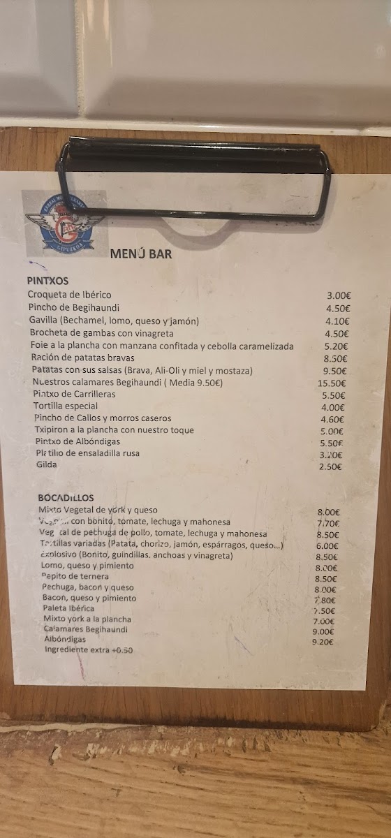 Menu Moto Club-7