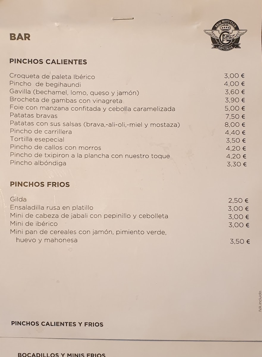 Menu Moto Club-8