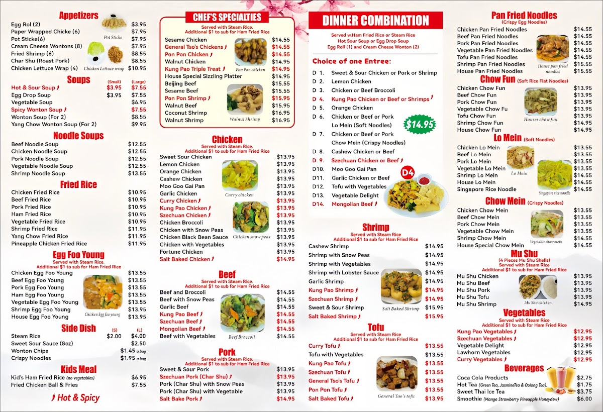 Menu Mountain City Chinese Restaurant-1