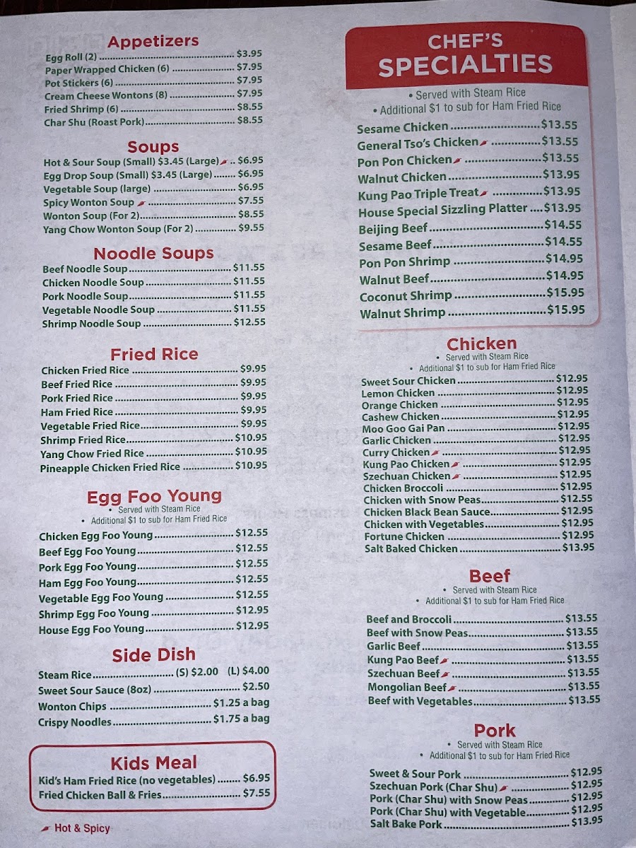 Menu Mountain City Chinese Restaurant-3