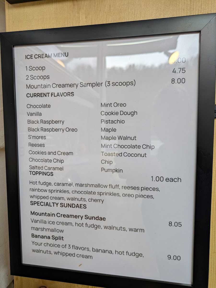 Menu Mountain Creamery-7