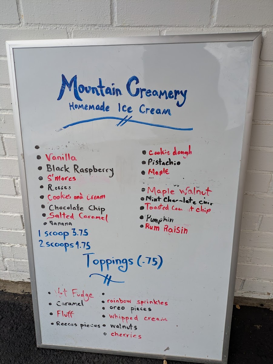 Menu Mountain Creamery-8