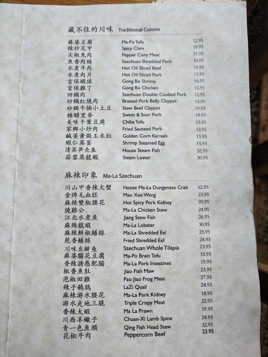 Menu Mountain House-8