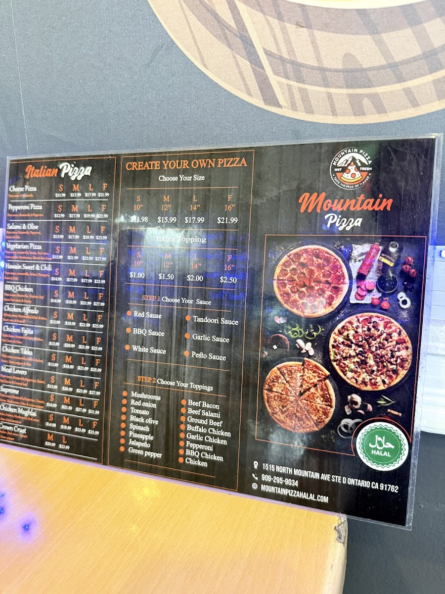 Menu Mountain Pizza Halal-4