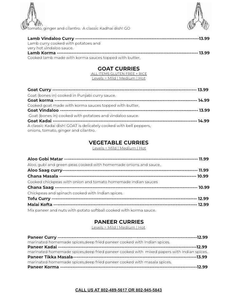 Menu Mountain Valley Restaurant-10
