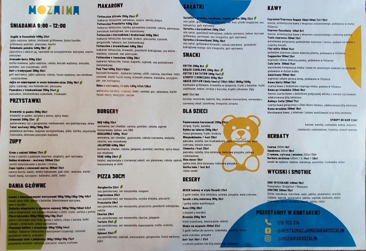 Menu Mozaika-1