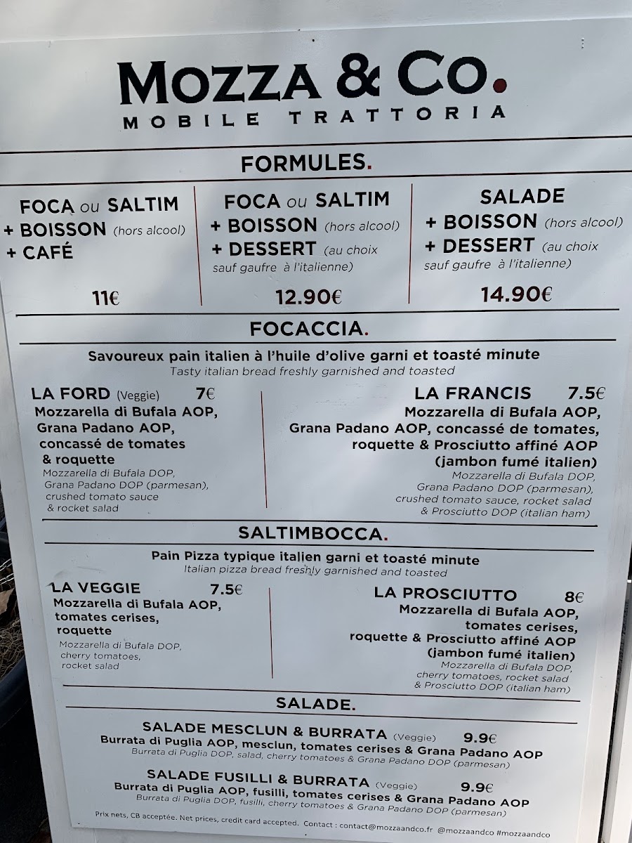 Menu Mozza & Co-2