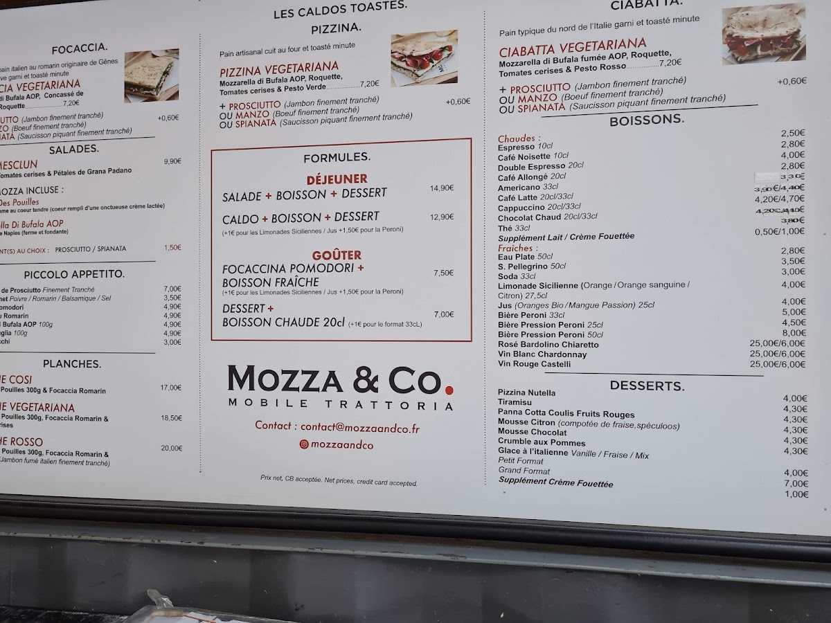 Menu Mozza & Co-5