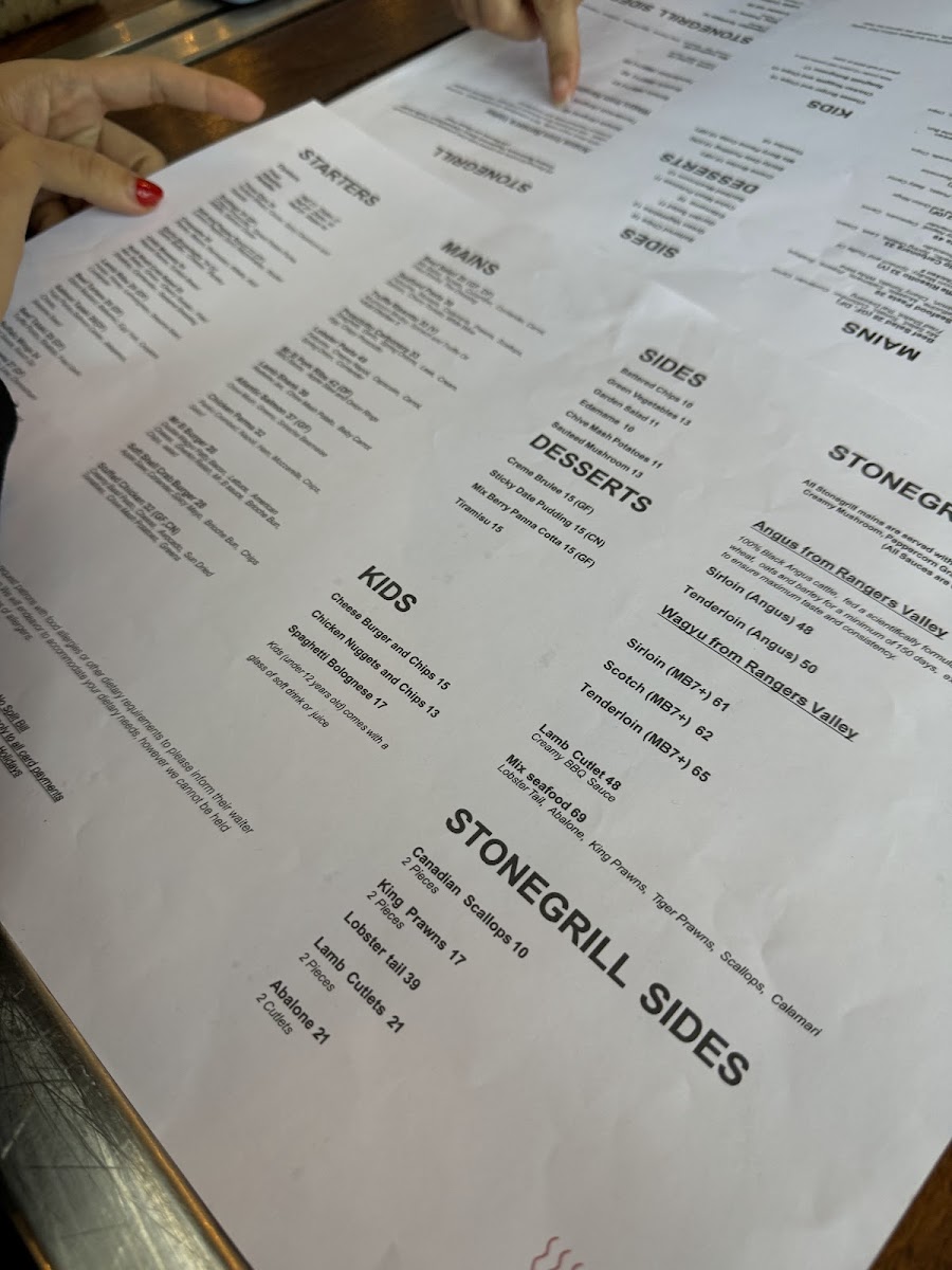 Menu Mr Brooks Stonegrill & Bar-10