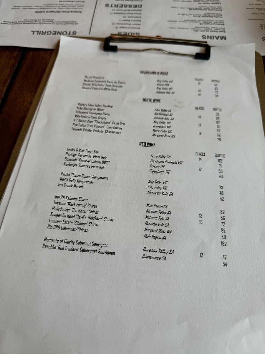 Menu Mr Brooks Stonegrill & Bar-5