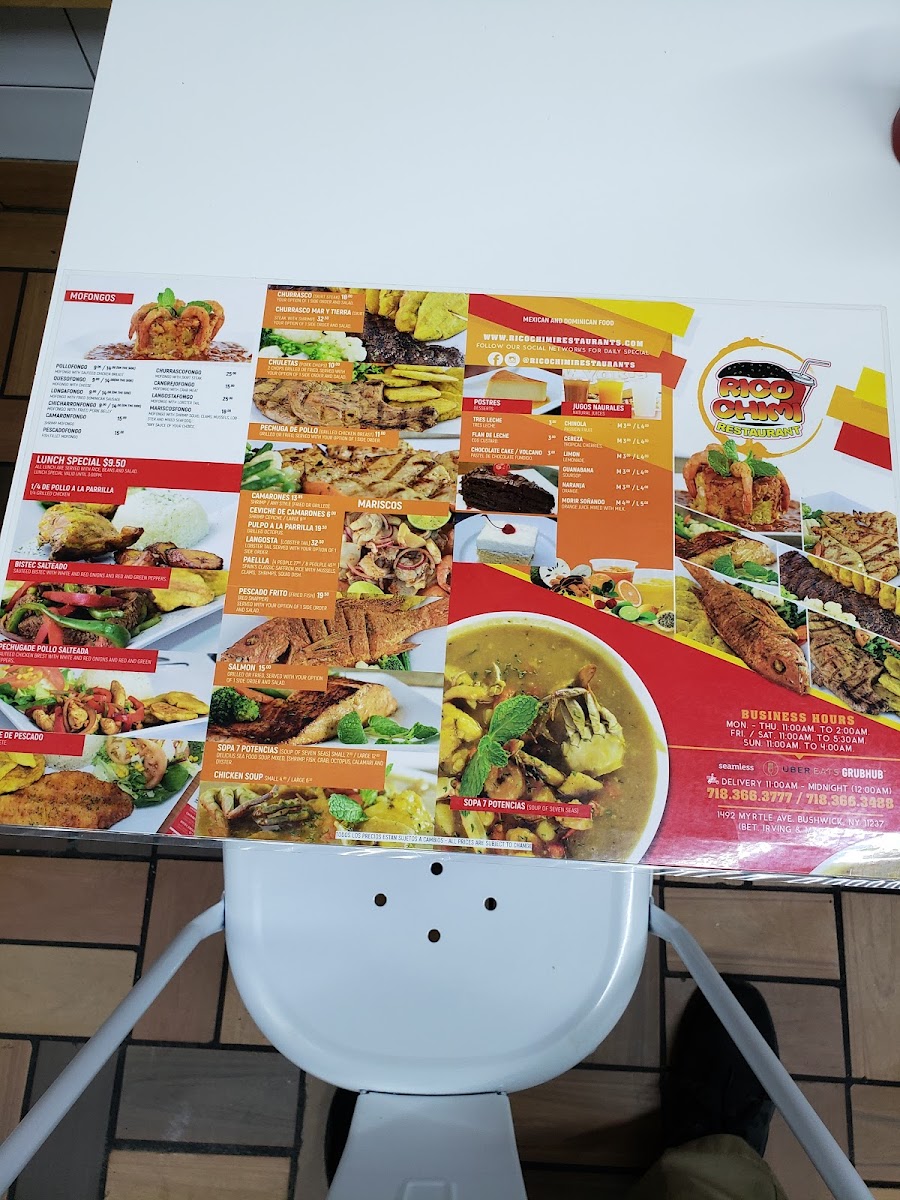 Menu Mr Chimi Restaurant-5