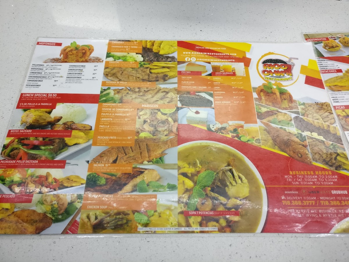 Menu Mr Chimi Restaurant-9