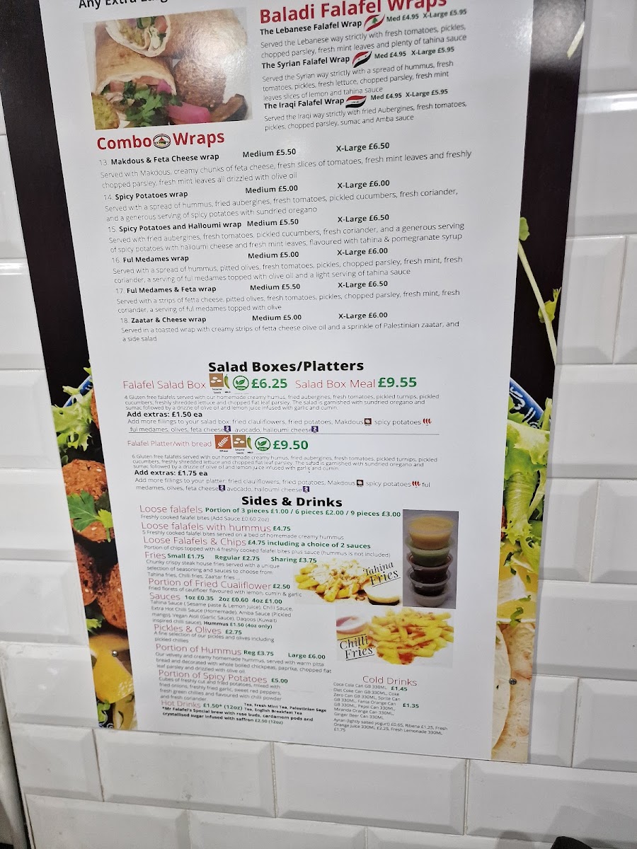 Menu Mr Falafel-2