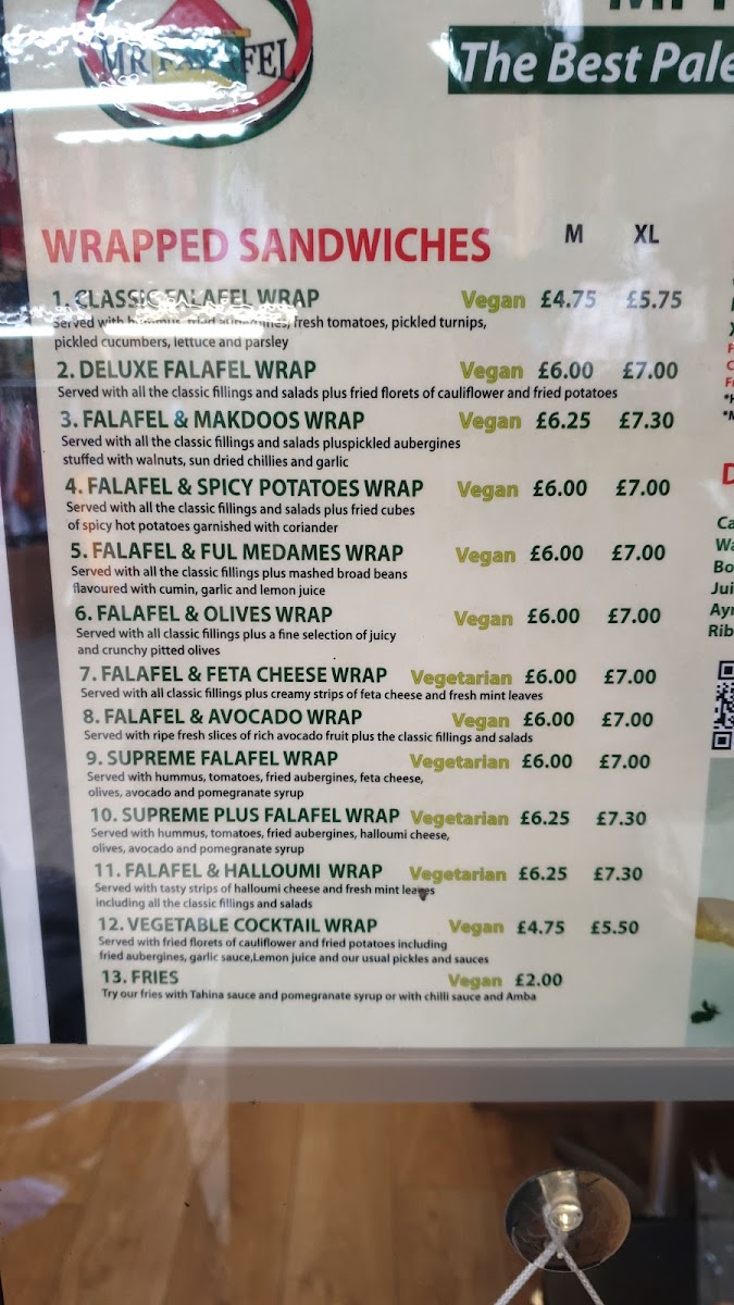 Menu Mr Falafel-7