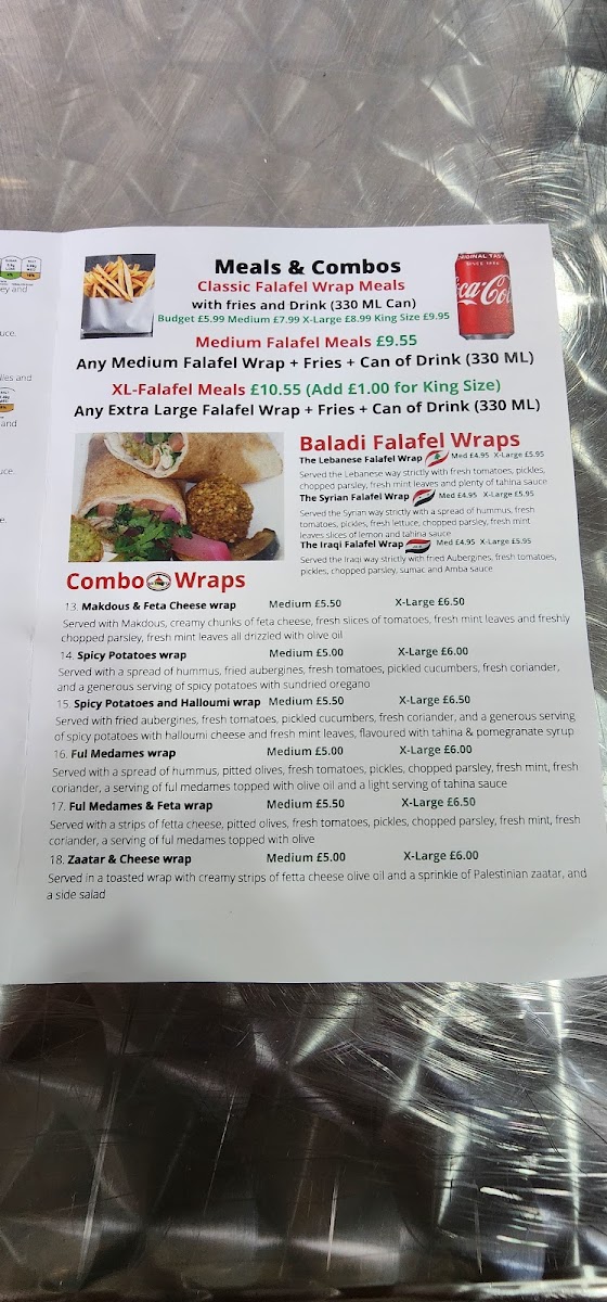 Menu Mr Falafel-9