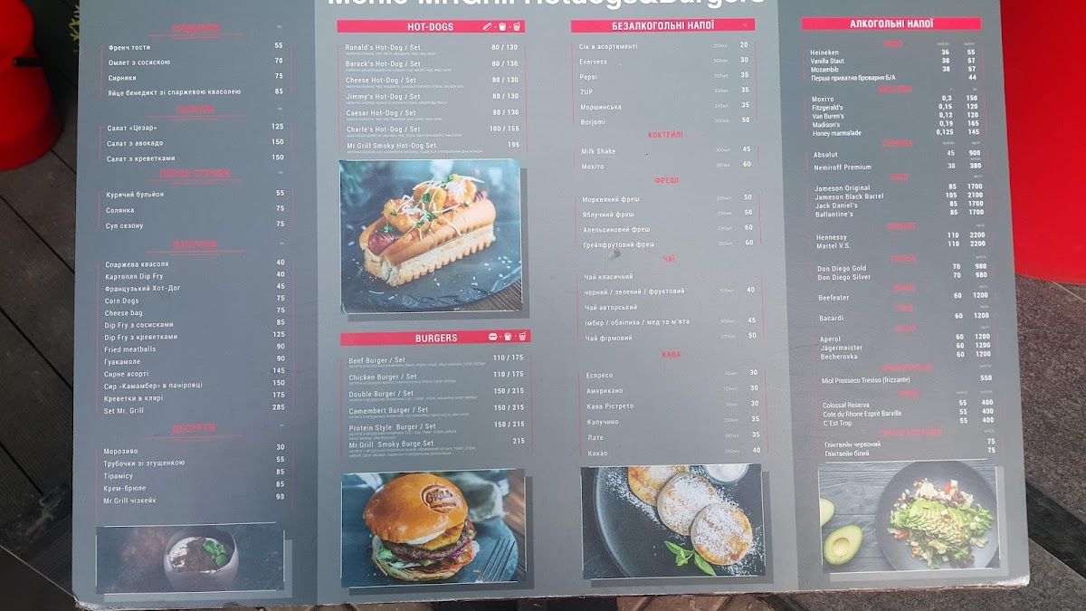 Menu Mr. Grill Hotdogs & Burgers-10
