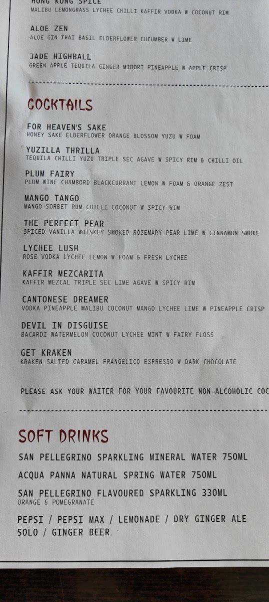 Menu Mr Hizola's-3