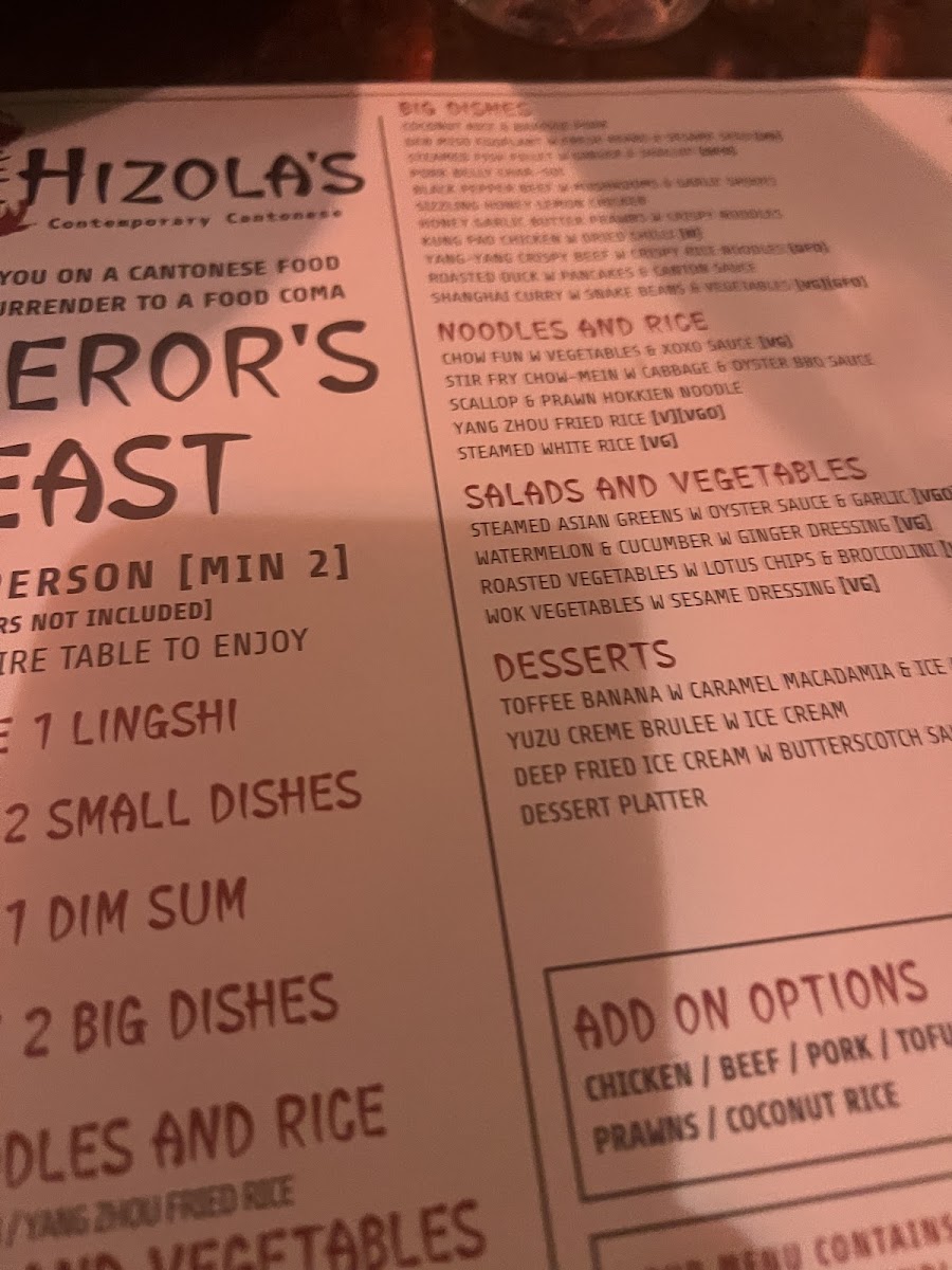 Menu Mr Hizola's-8