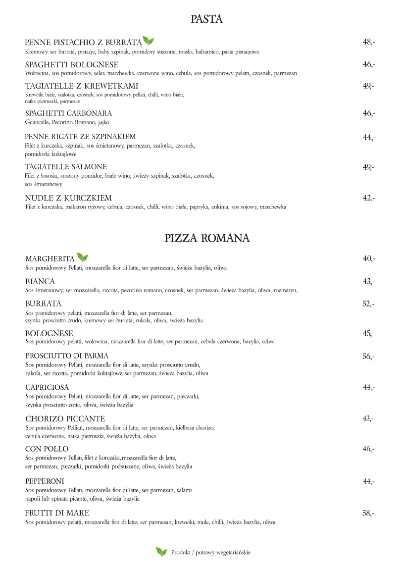 Menu Mr' Jerry Restauracja & Steak House-1