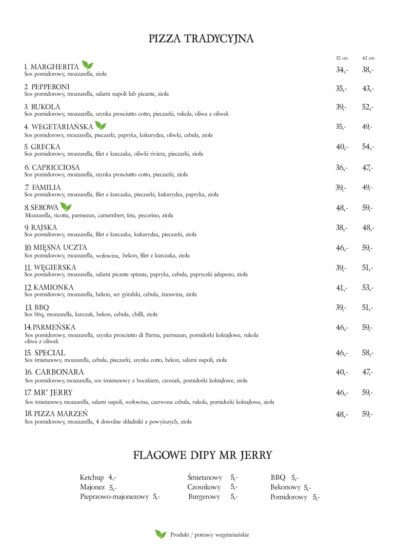 Menu Mr' Jerry Restauracja & Steak House-2