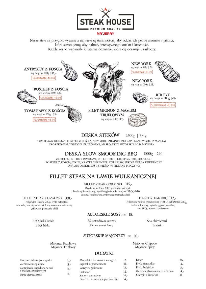 Menu Mr' Jerry Restauracja & Steak House-6