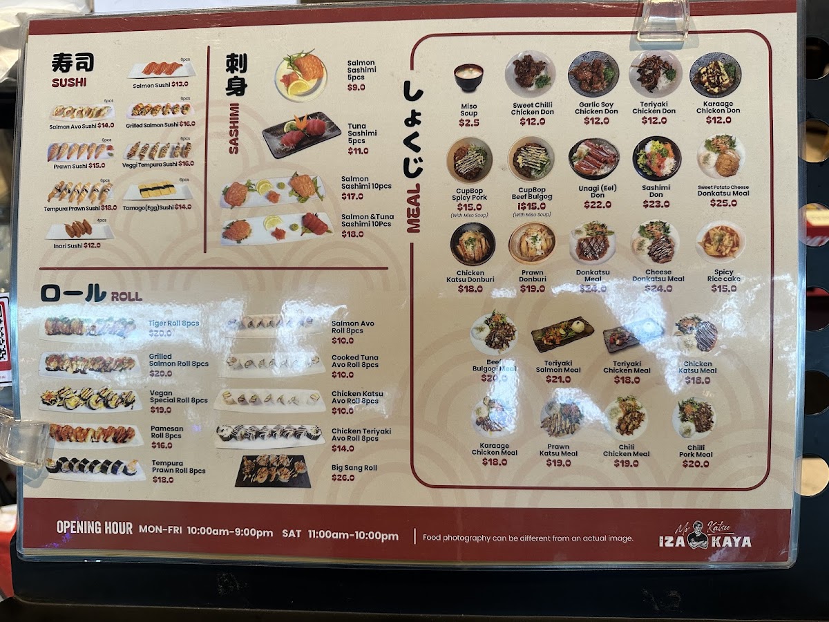 Menu Mr Katsu Izakaya Flying Sushi-1