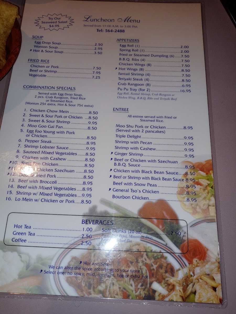Menu Mr King-1