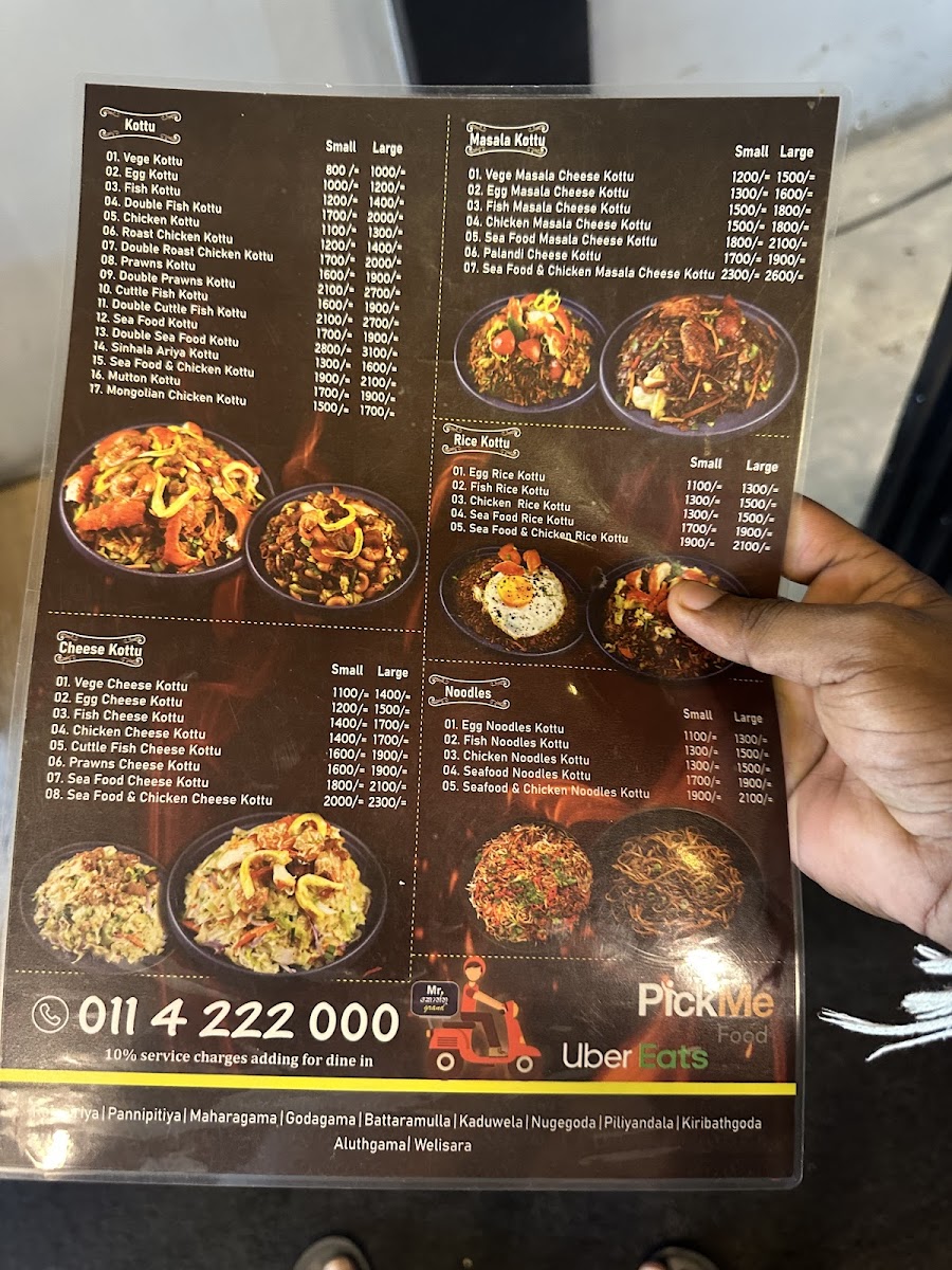 Menu Mr Kottu Grand - Kaduwela-8