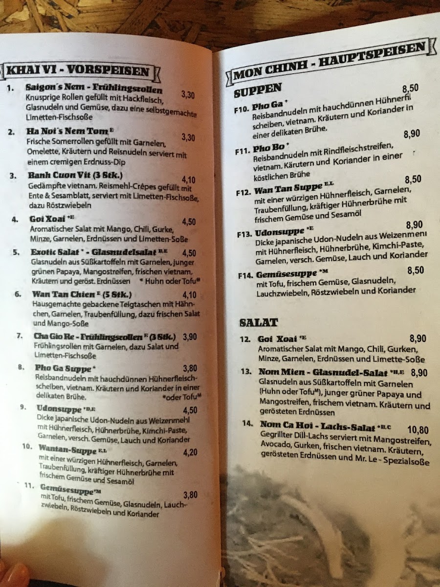 Menu Mr. Le Restaurant-2
