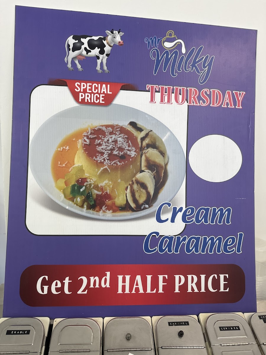 Menu Mr Milky-2
