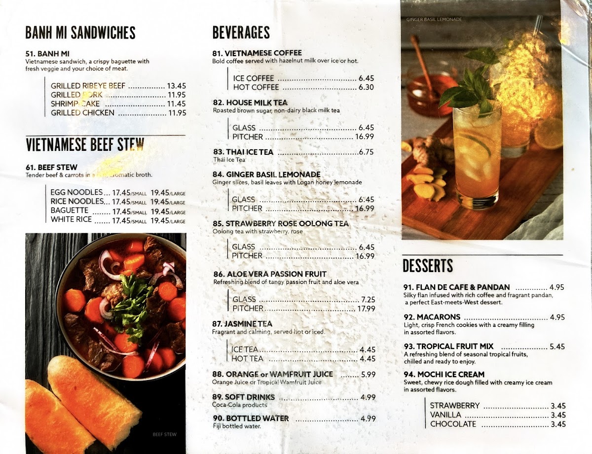 Menu Mr. Pho - California Kitchen & Bar-4