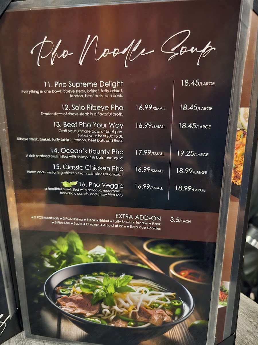Menu Mr. Pho - California Kitchen & Bar-6