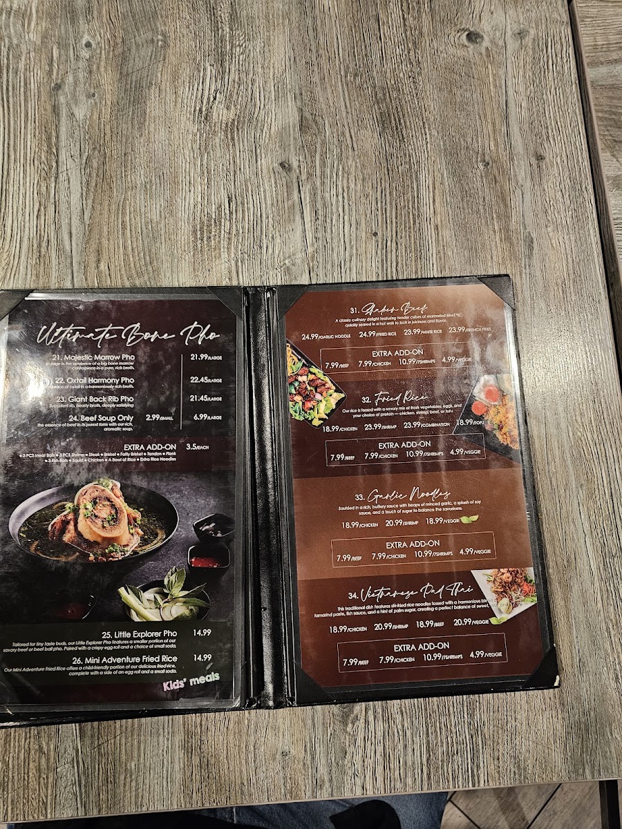 Menu Mr. Pho - California Kitchen & Bar-8