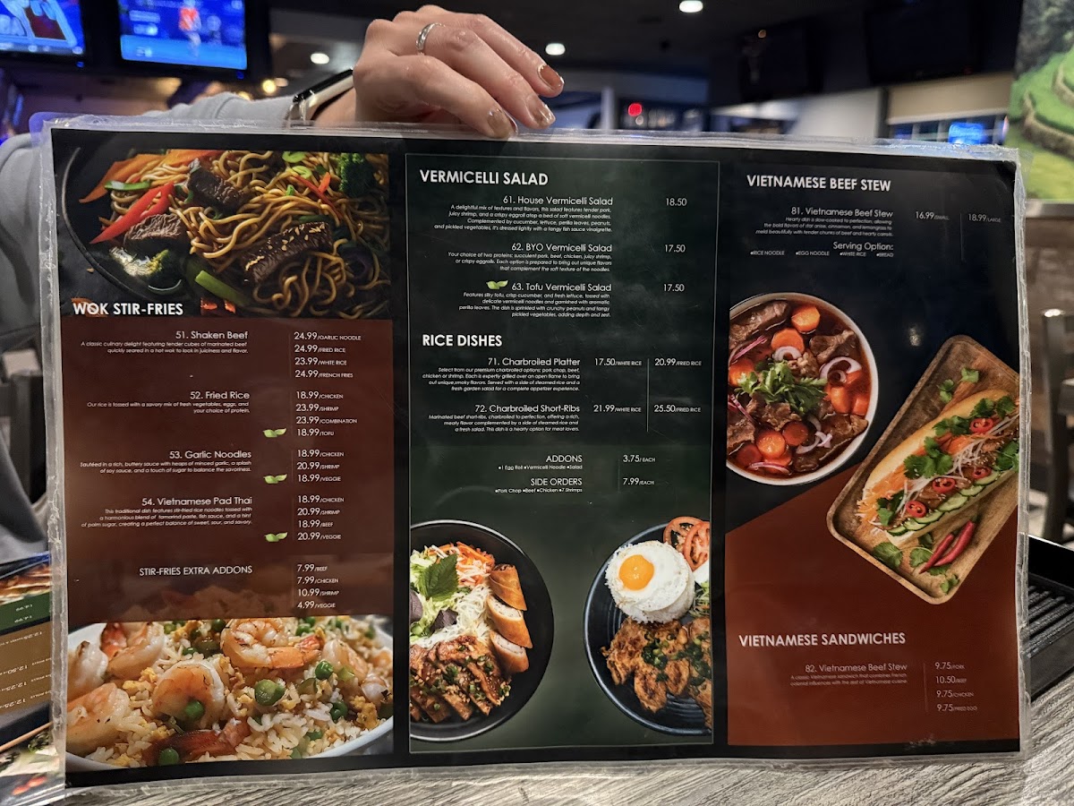 Menu Mr. Pho - California Kitchen & Bar-9