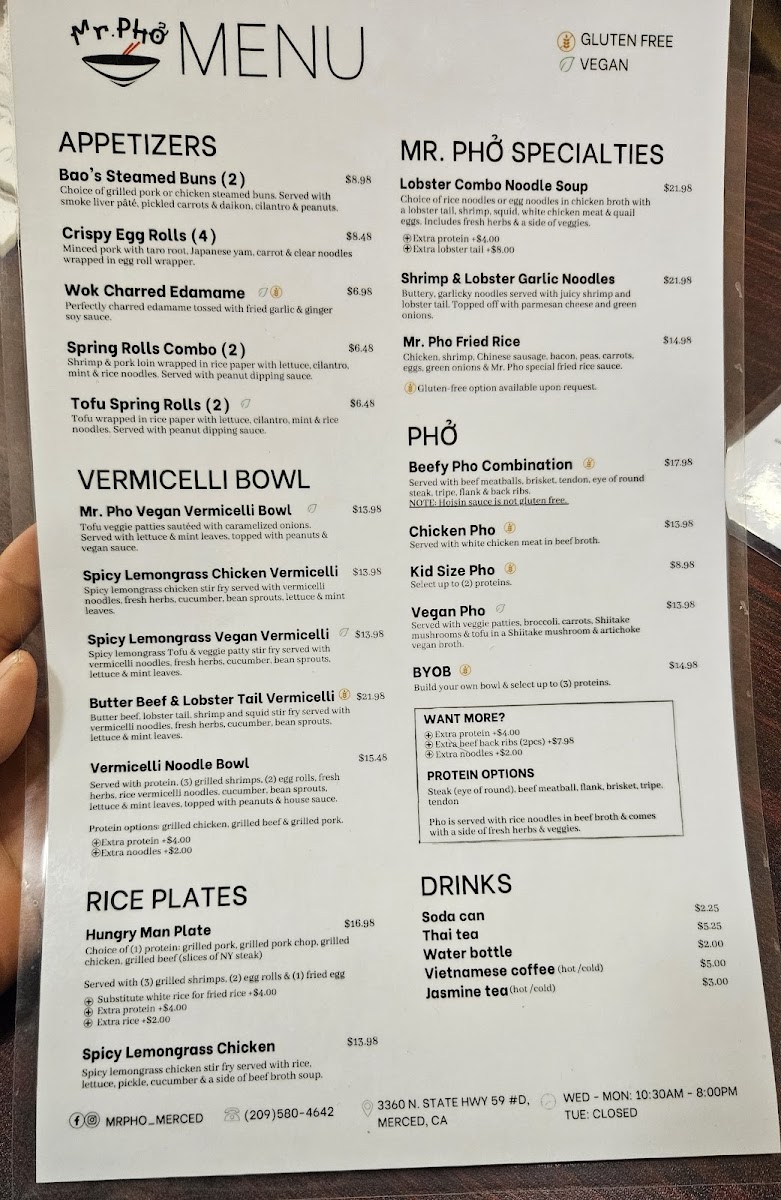 Menu Mr Pho-3
