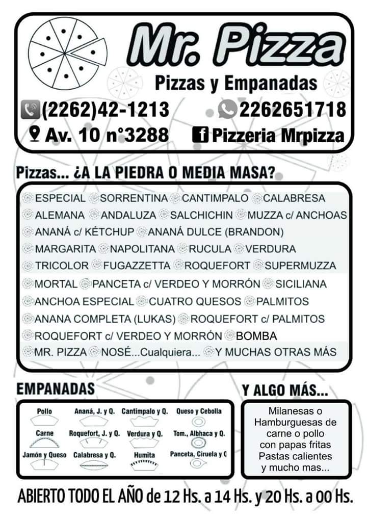 Menu Mr. Pizza Necochea-4