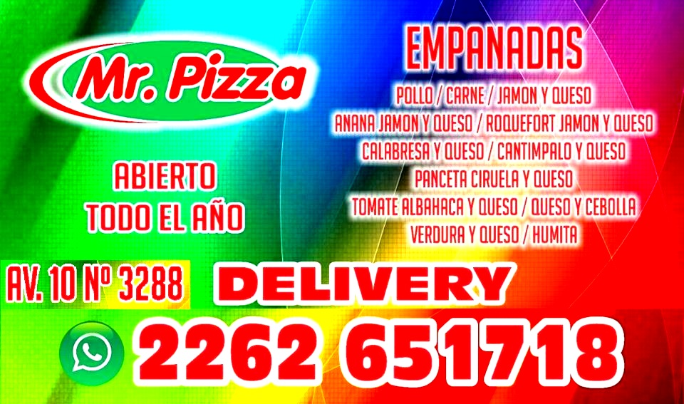 Menu Mr. Pizza Necochea-5