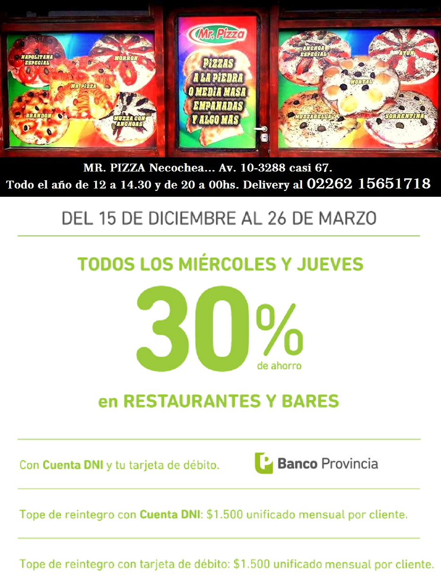 Menu Mr. Pizza Necochea-9