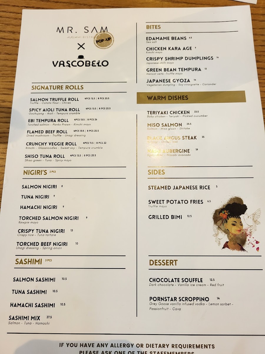 Menu Mr. Sam Asian Bistro-5