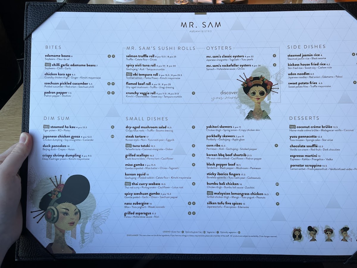 Menu Mr. Sam Asian Bistro-7