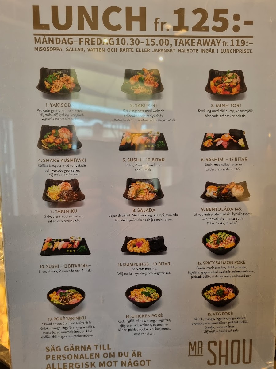 Menu Mr Shou Kungstorget-1