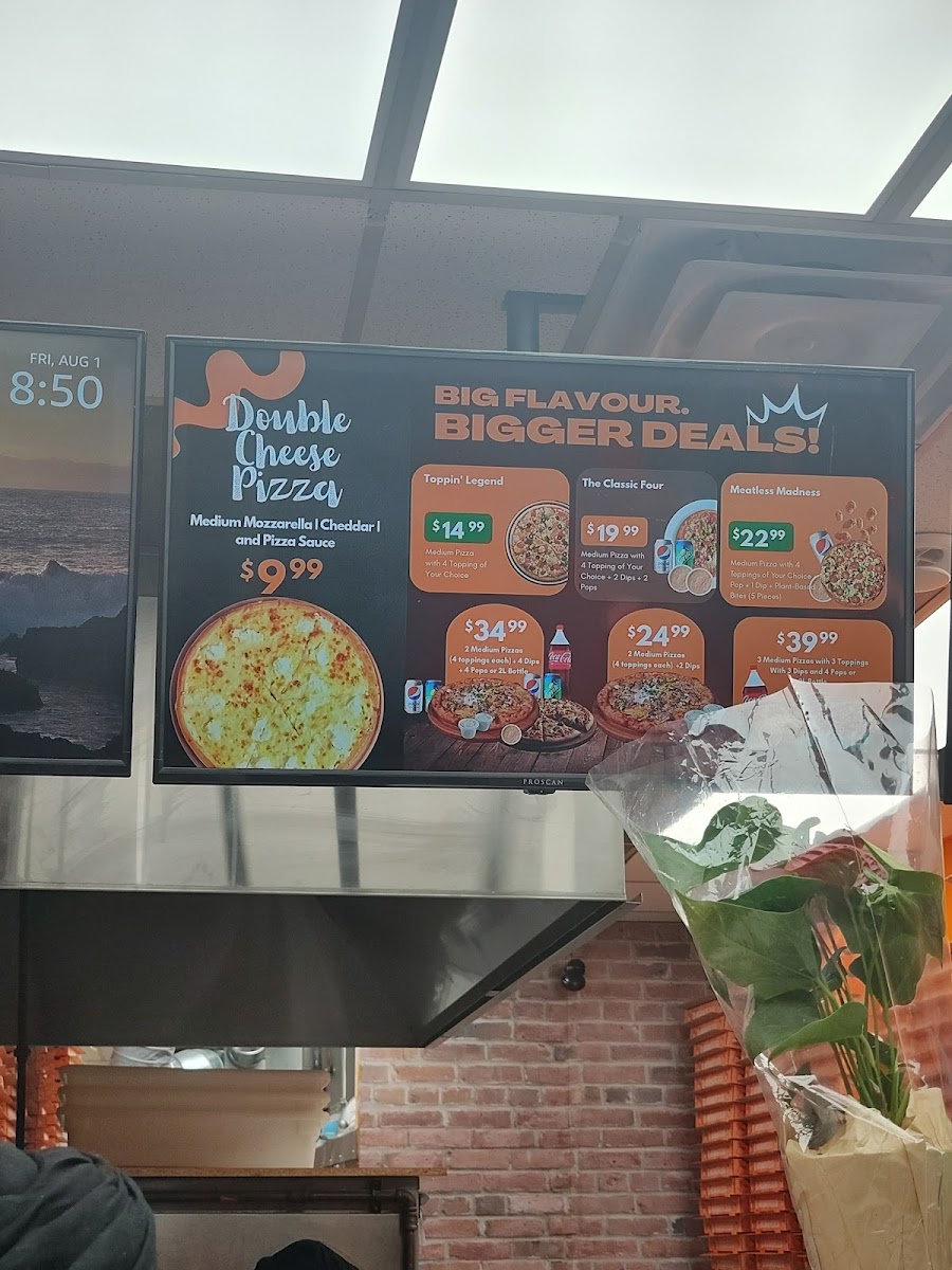 Menu Mr. Singh's Pizza Kitchener-9