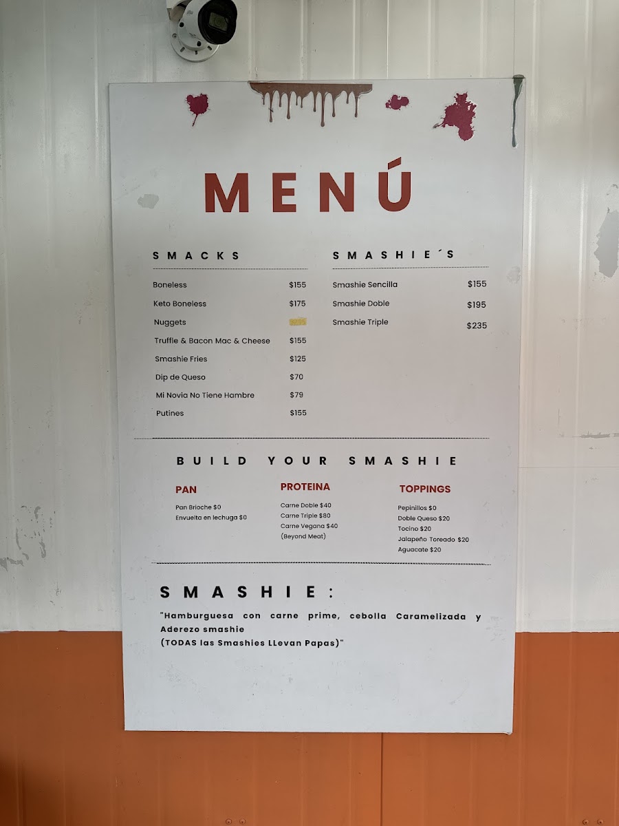 Menu Mr Smashie (Lazaro Cardenas)-1