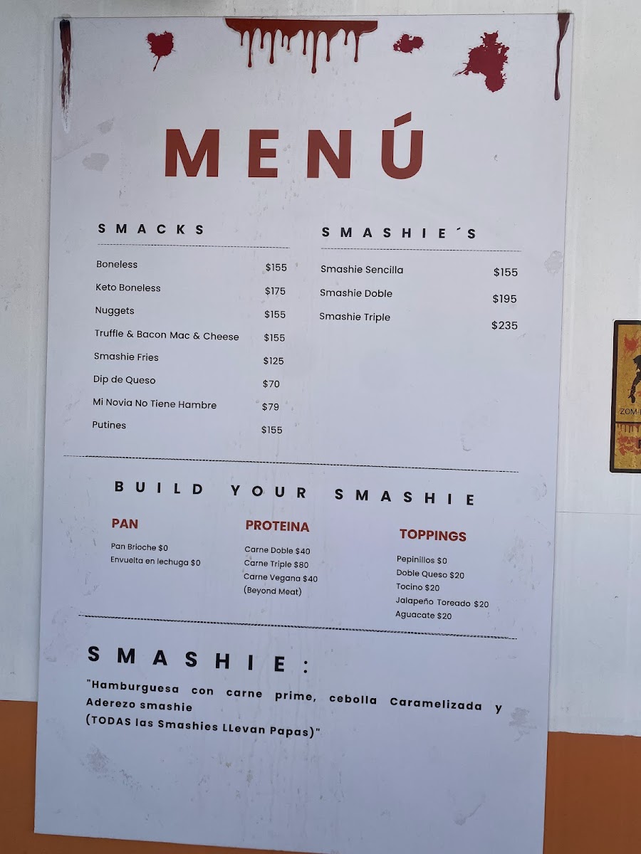 Menu Mr Smashie (Lazaro Cardenas)-4