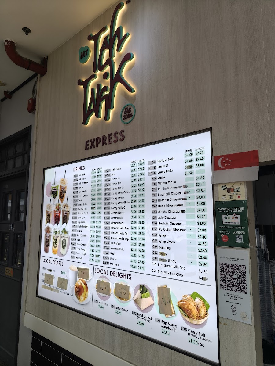 Menu Mr Teh Tarik Express-2
