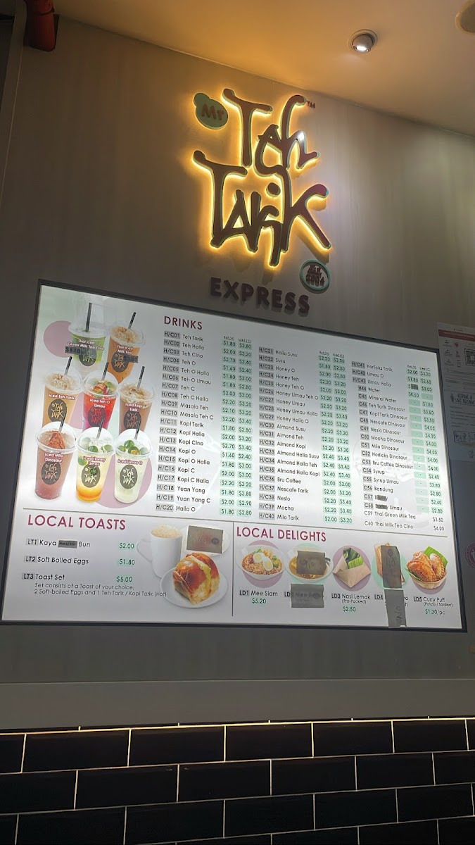 Menu Mr Teh Tarik Express-7